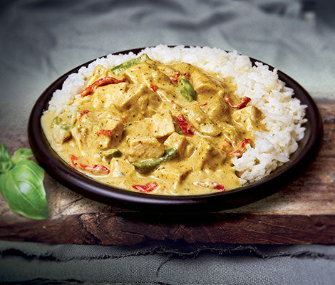 Royal Thai Green Chicken Curry with Jasmine Rice 400g - Royal Simply the Best  Southall, London