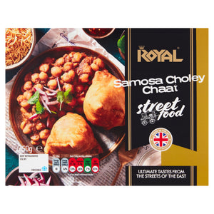 Samosa Choley Chaat