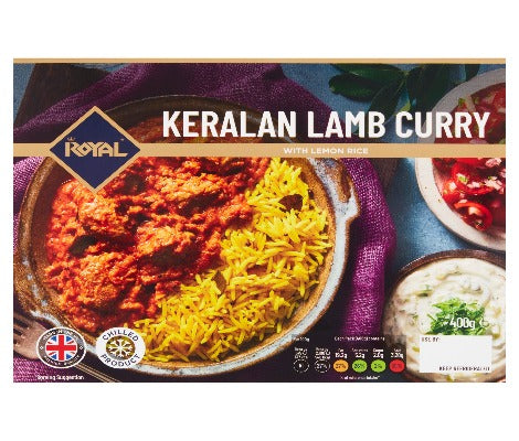 Keralan Lamb Curry with Lemon Rice 400g