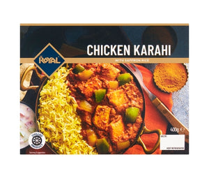 Royal Chicken Karahi with Saffron Rice -400g