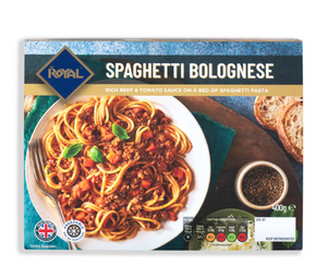 
                
                    Load image into Gallery viewer, Royal Spaghetti Bolognese 400g
                
            